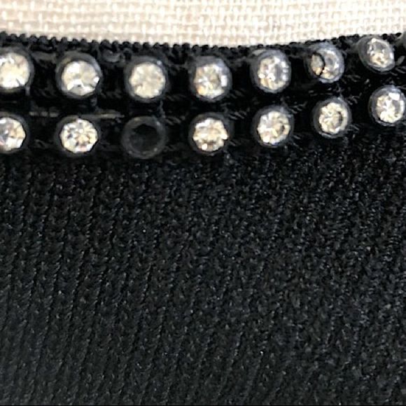Style & Co Rhinestone Collar Knit Sweater sz SP - Picture 6 of 9